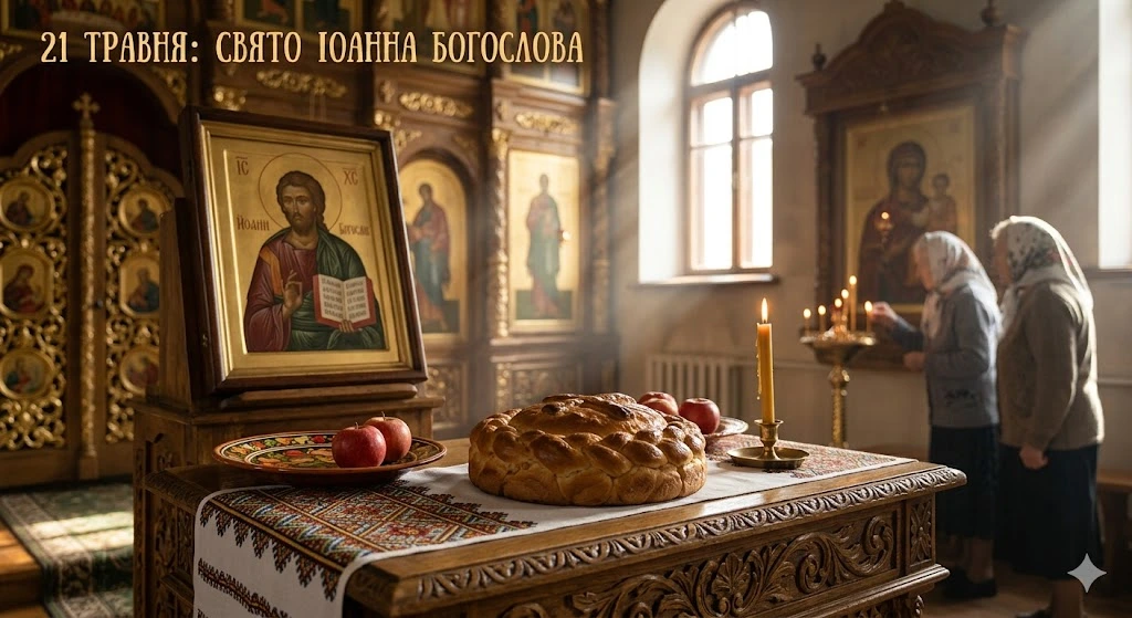 Ікона, хліб у храмі