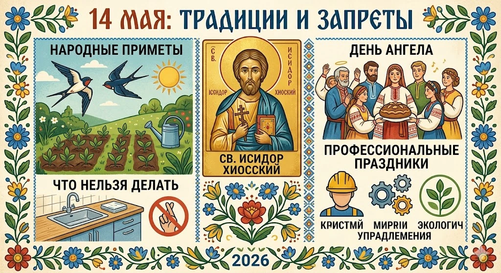 Традиції та заборони 14 травня