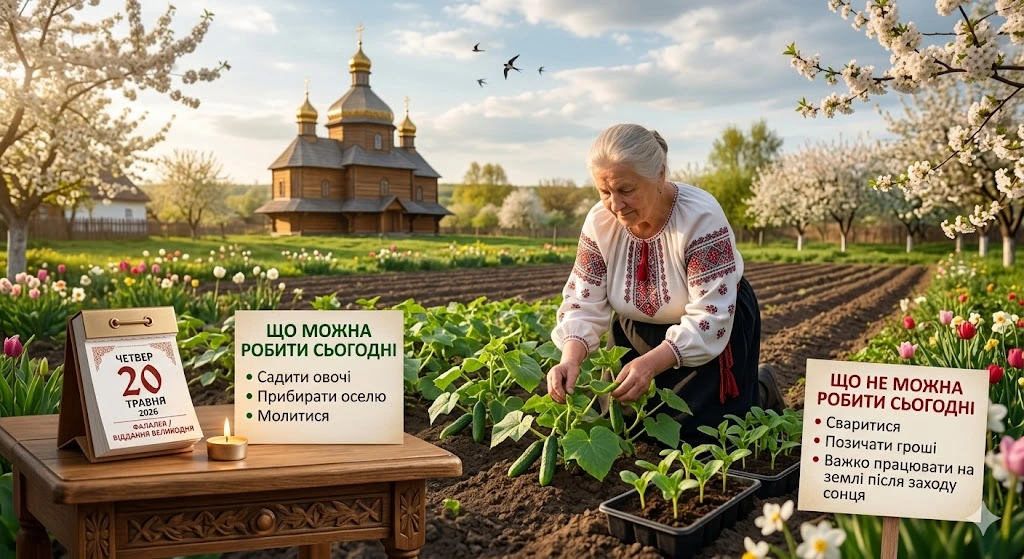 Жінка в городі, огірки