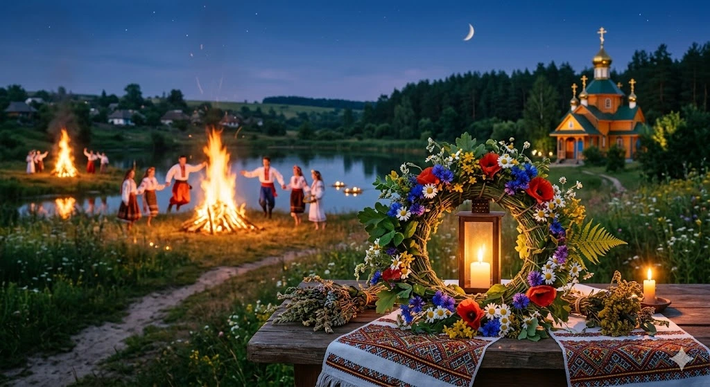 Праздник Ивана Купала вечером