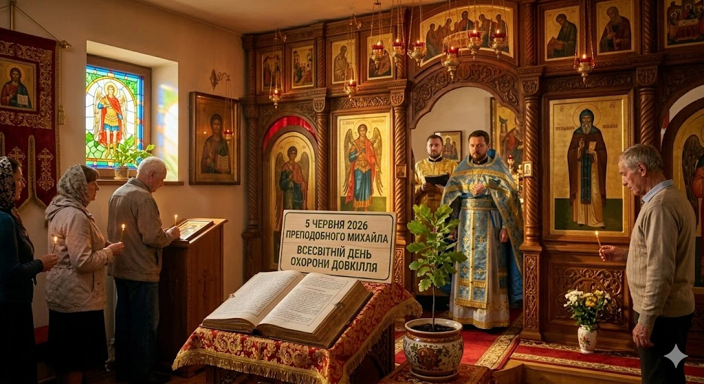 Служба в украинской церкви