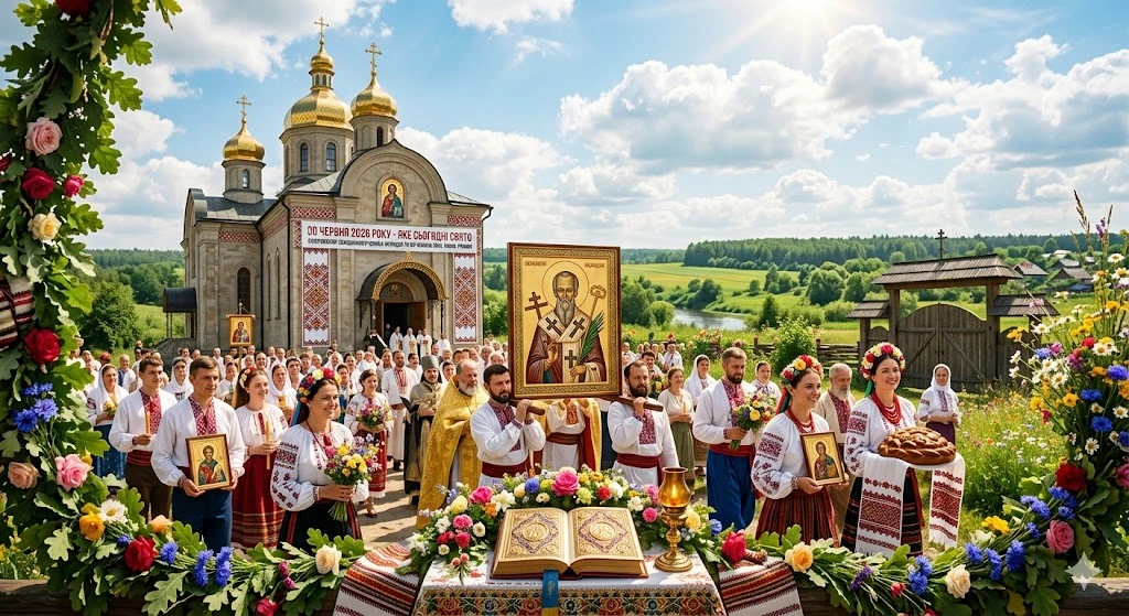 Церковный ход, народный праздник