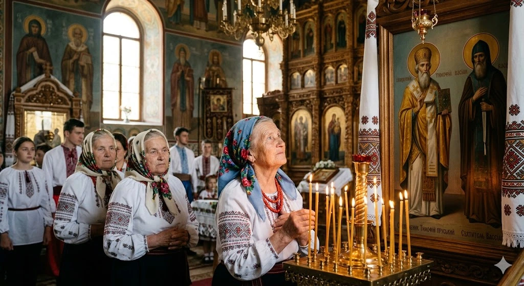 Женщины в церкви