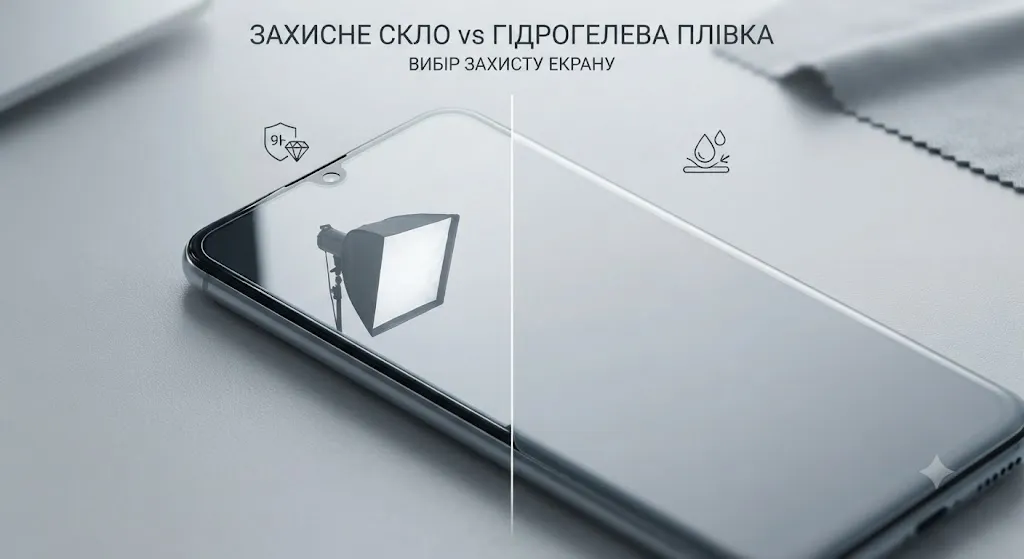 Як захистити екран смартфона: що краще — захисне скло чи гідрогелева плівка