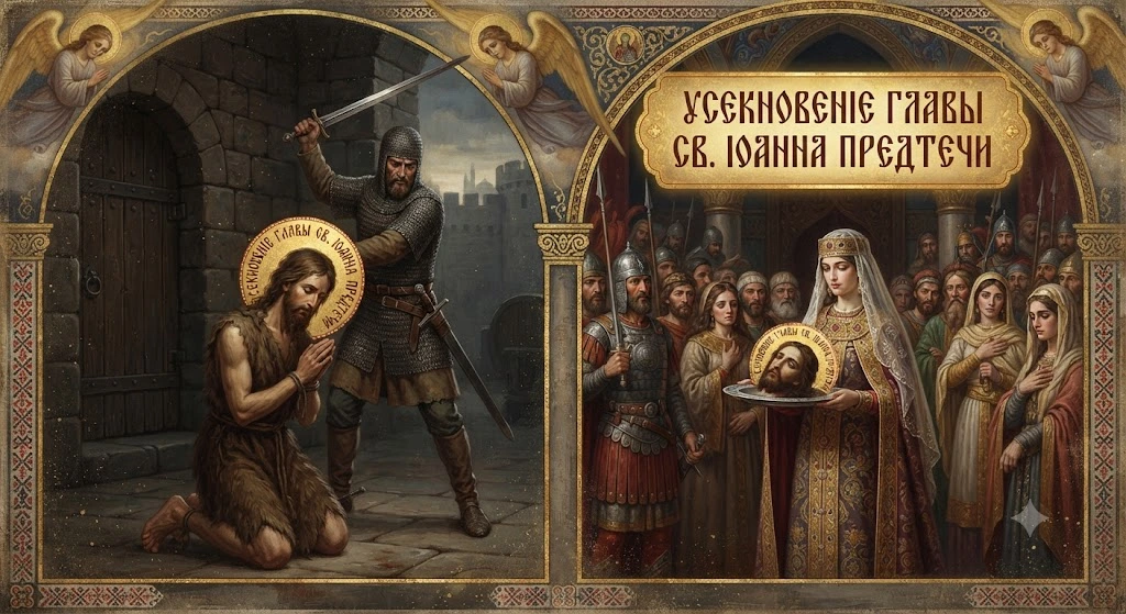 Икона Усекновения главы Предтечи