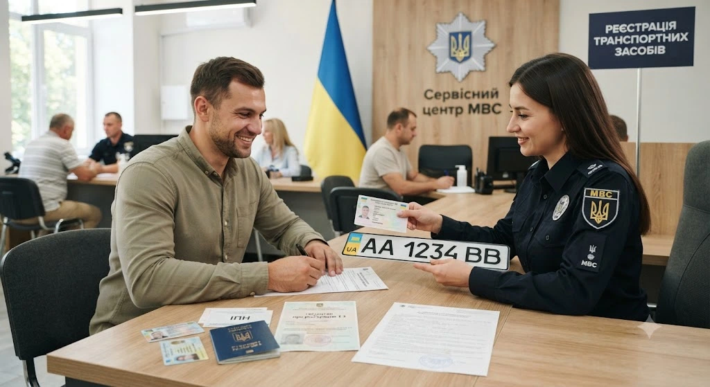 Переоформление авто в МВС