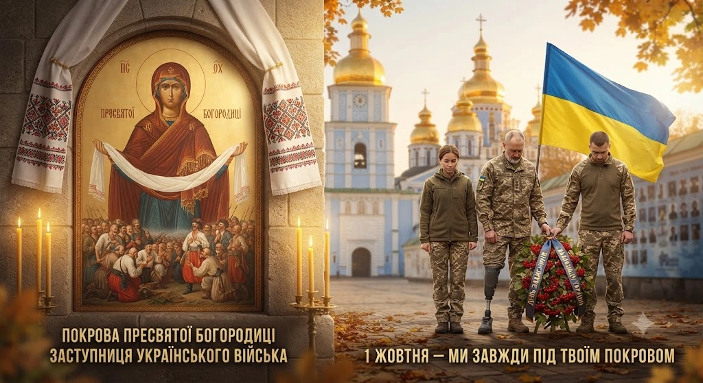 Покрова и украинские защитники