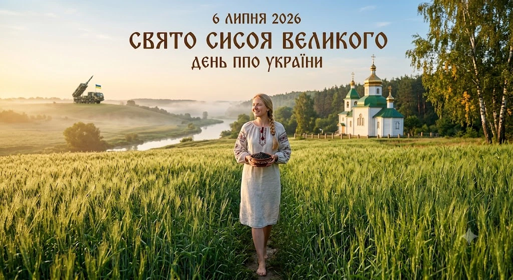 Женщина в поле, церковь, ПВО