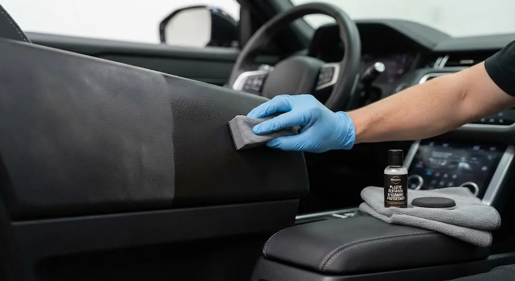 Восстановление пластика салона авто