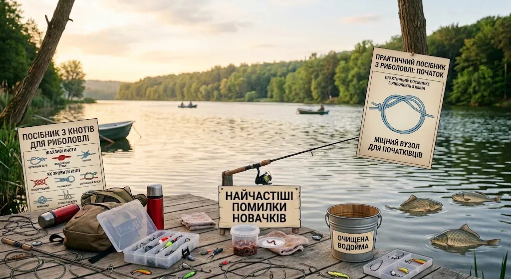 Первая рыбалка новичка