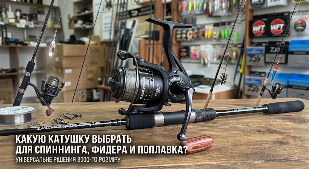 Как выбрать универсальную рыболовную катушку